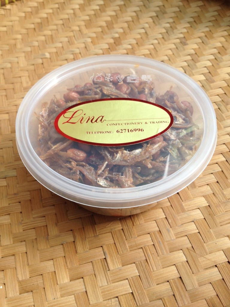 Ikan Bilis with peanuts